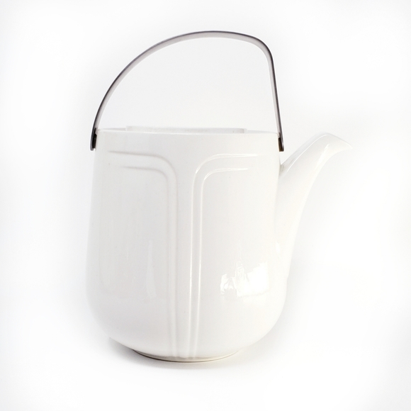 VTG Art Deco Teapot Metal Handle Made in England - Picture 5 of 5